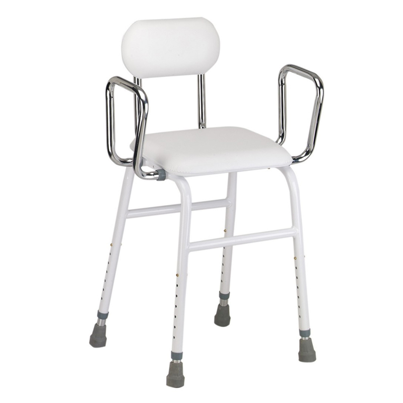 Универсален стол с регулируеми ръце и подплатен гръб